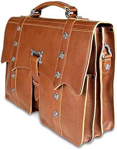 Zeyner Men's Triple Gusset Briefcase