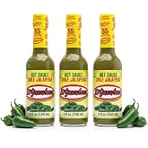 El Yucateco Jalape&ntilde;o Hot Sauce, Authentic Mexican Green Jalapeo Pepper Sauce, Mild Heat, 5 fl oz (5 Fl Oz (Pack of 3))