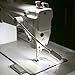 LudoPam LED Sewing Machine Light Flexible Work Light Gooseneck Lamp 30 Daylight LEDs 110V with Magnetic Mounting for Lathes,Workbenches,Music Stands,Crafts