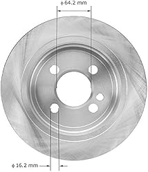 Bendix Premium PRT5964 Rear Brake Rotor for Mini