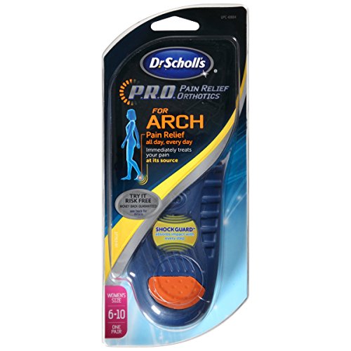 Dr. Scholl's P.r.o. Arch Pain Relief Orthotic (Women 6-10) 1 Pair