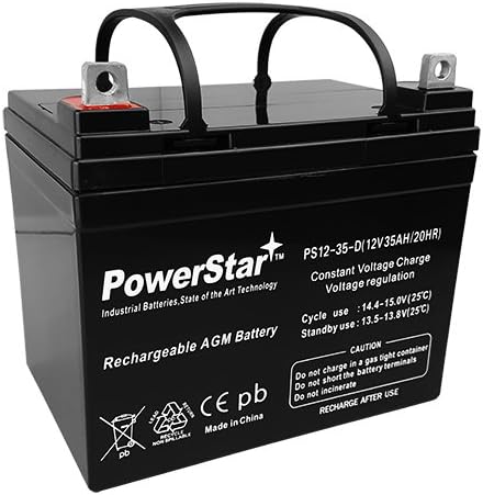 PowerStar®DEEP Cycle Wheelchair Battery for Pride Mobility Jazzy 1143-2 Year Warranty