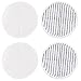 Ximoon 2124 Bissell Spinwave Mop Pads Replacement- for 2039A 2039 20391 20395 2307 2315A 2039Q 2039T 2039W Powered Rotating Mop,1611297 & 1611298-4 Pack
