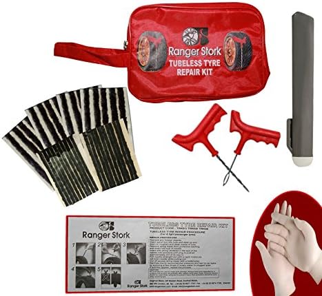 TYRE DOCTOR ® Emergency Car Van Motorcycle Tubeless Tyre Puncture Repair Kit 47 Pieces