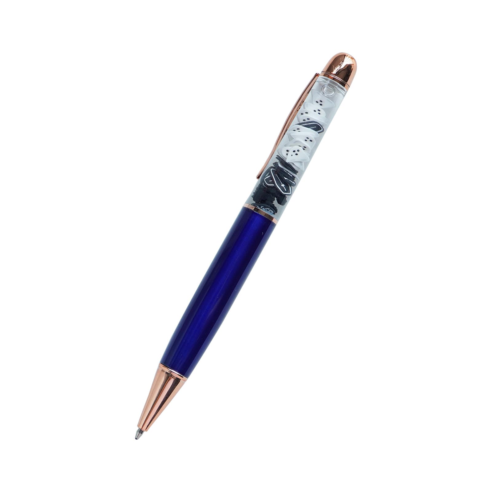 Ghost Skull Cross Spooky Halloween Funny Pens Cute Floater Floating Liquid Writing Journaling Office Pen Unique Gift For Women Men