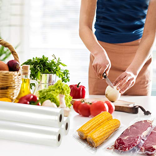 Vakuumiergerät Profi- Folienrolle, 3 Rollen Vakuumierbeutel Folienrollen BPA-Frei für alle Vakuumierer and Sous Vide – Bild 8