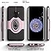 Samsung Galaxy S9 Case - eSamcore Ring Holder Kickstand Cases + Dashboard Magnetic Phone Car Mount [Rose Gold]