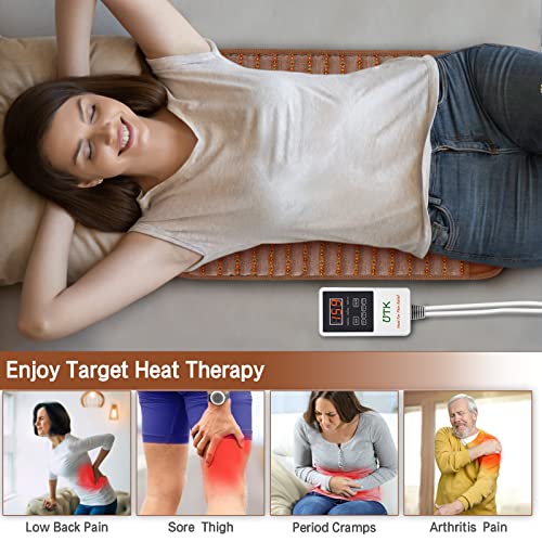 UTK Infrared Heating Pad, Far Infrared Heating Pad with Photon, Full