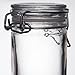 Charmed Cylindrical Clear Glass Spice canning Jar, Set of 24, 2.5 oz