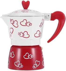 Amazon.com: Cafetera Moka Pot - Cafetera espresso de estufa fácil de usar y  limpiar diseño italiano para el mejor café espresso, 1 taza de prensa  francesa : Hogar y Cocina