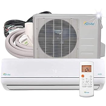 Senville Mini Split Air Conditioner Heat Pump, 36000 BTU, White