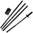 Erva Tool & Die 5 Piece Feeder Pole Set with Twist-in Ground Socket