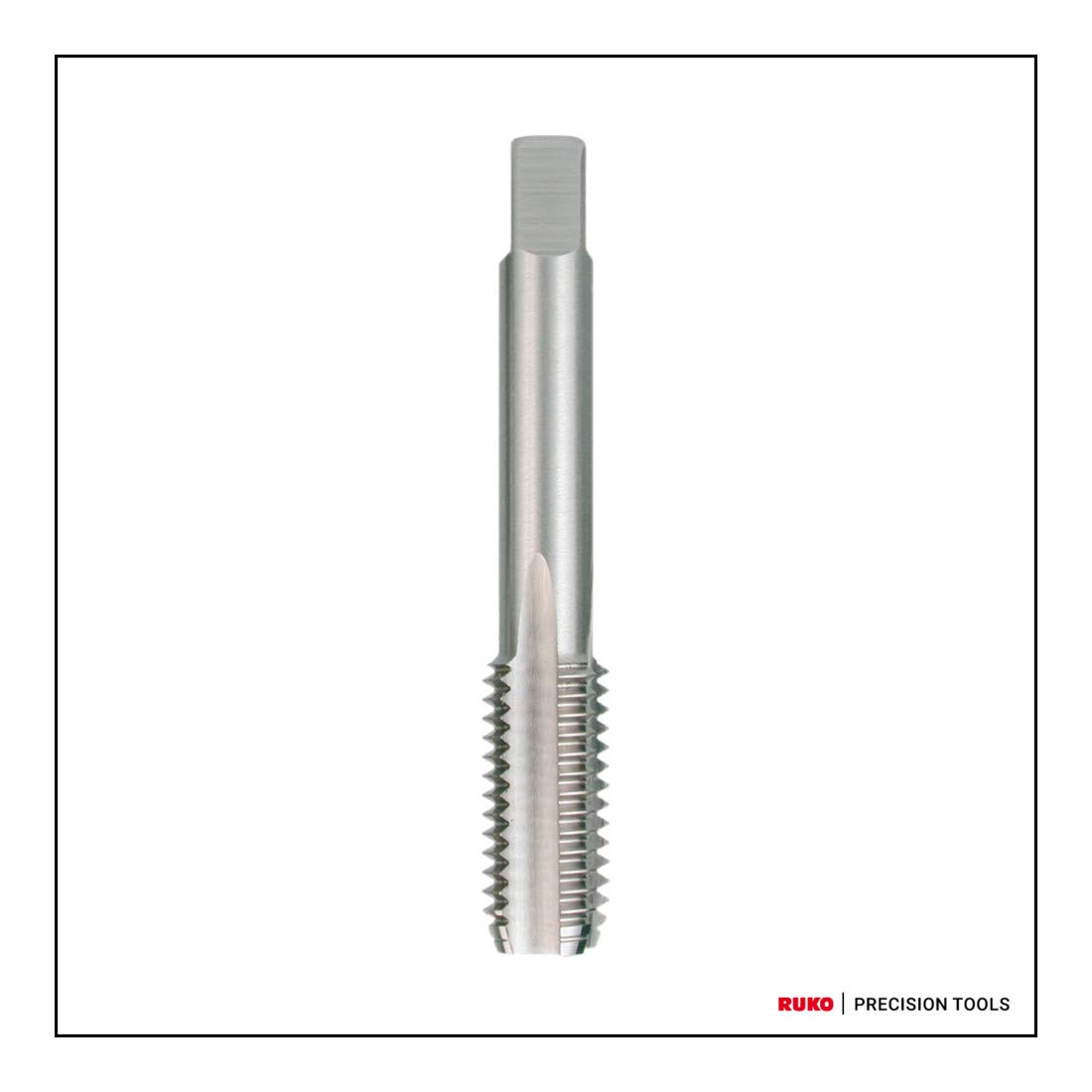 Ruko HSS Single-Cut Tap, Ground, Bright Finish, 1-1/4 inches Nominal Thread Size, 125.0 mm Length, R231114NPT - Image 3