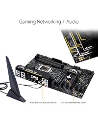 ASUS Tuf b360-pro Gaming (Wi-Fi) LGA1151 (300 Series), DDR4, HDMI, VGA, M.2 ATX placa base con Wi-Fi 802.11 ac (TUF b360-pro Gaming (Wi-Fi))