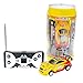 Coke Can Fast Mini RC Micro Racing Car RC Hobby Vehicle Toy（1PCS） (YELLOW RED)