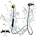 IVYOCK Bluetooth Headphones Wireless 4.1 Earphones HD Stereo Earbuds Sports Magnetic headset (IPX4 Waterproof Gym Running Workout,7 Hours Playing,Noise Cancelling with Built-in mic for iPhone,Android)