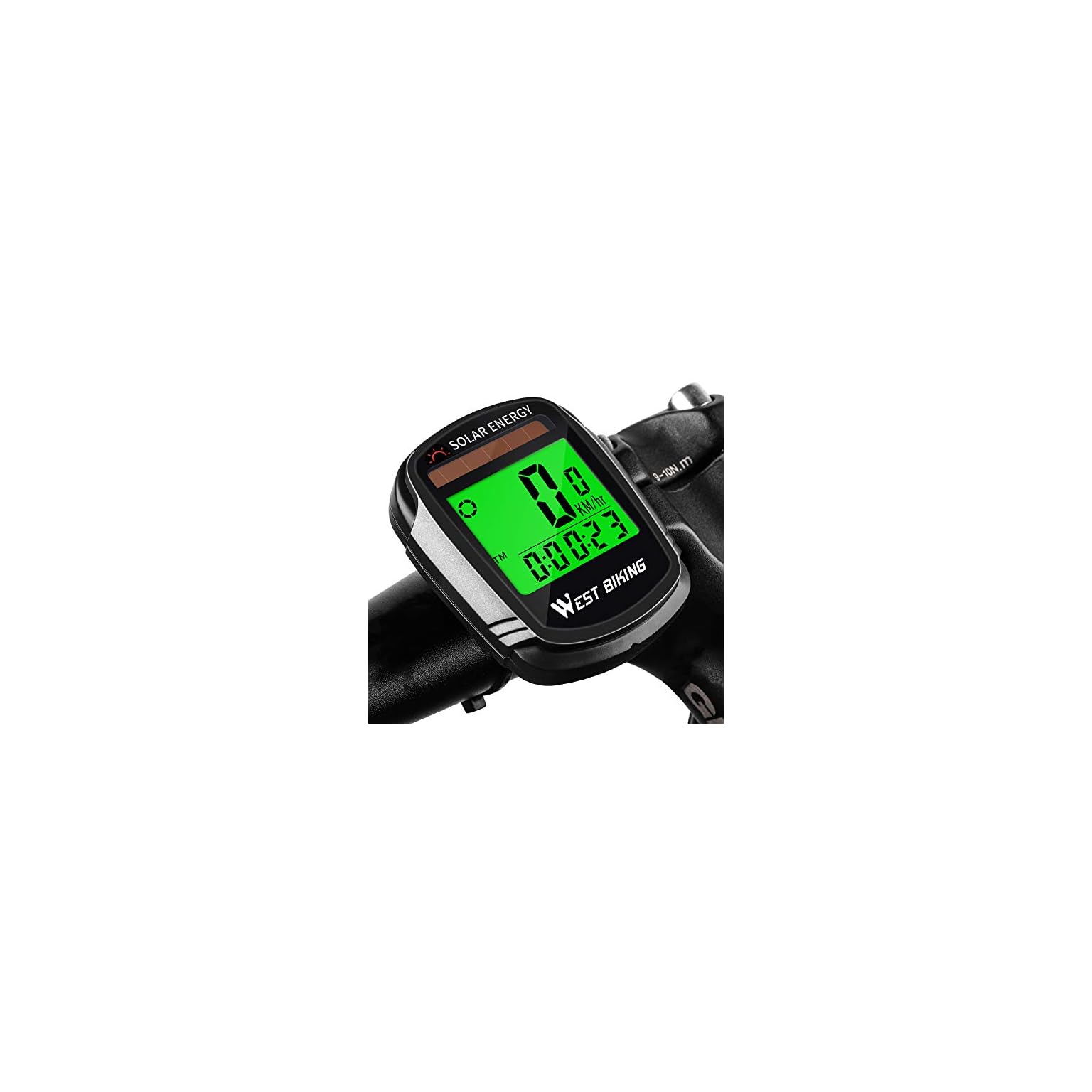 ICOCOPRO Bike Computer with Solar Energy Bicycle Speedometer and ... - 510hYutUA7L. SS1536 