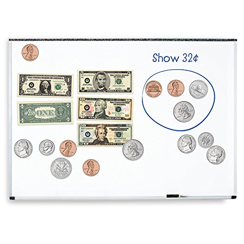 Learning Resources Doublesided Money, Classroom Whiteboard