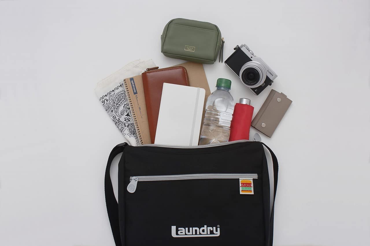 Laundry ROUND SHOULDER BAG BOOK BLACK：8/10発売【ムック本付録】ランドリー ショルダーバッグ(ブラック)