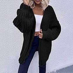 ADJHDFH Oversized Sweater Fall Cardigans For Women