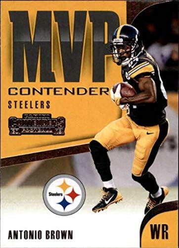 2018 Panini Contenders MVP Contenders #MVP-5 Antonio Brown Pittsburgh Steelers Football Card