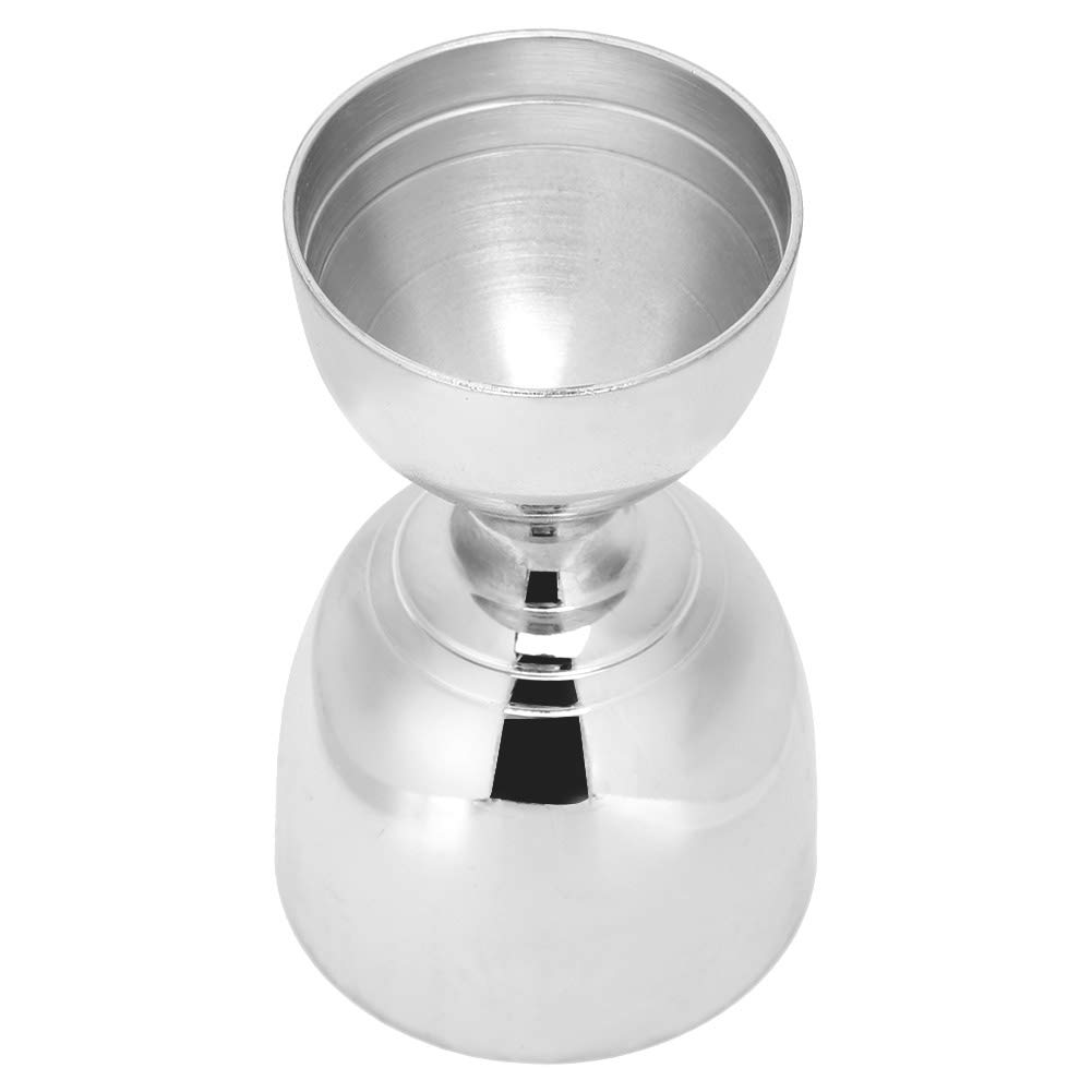 Stainless Steel Jigger, 30ml/60ml Spirit Measures Shot Measure Drinks Alcohol Gin Jigger Bar Craft Dual Measuring Cup for Bar Party