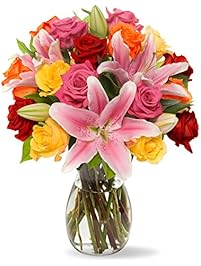 Benchmark Bouquets Big Blooms, With Vase