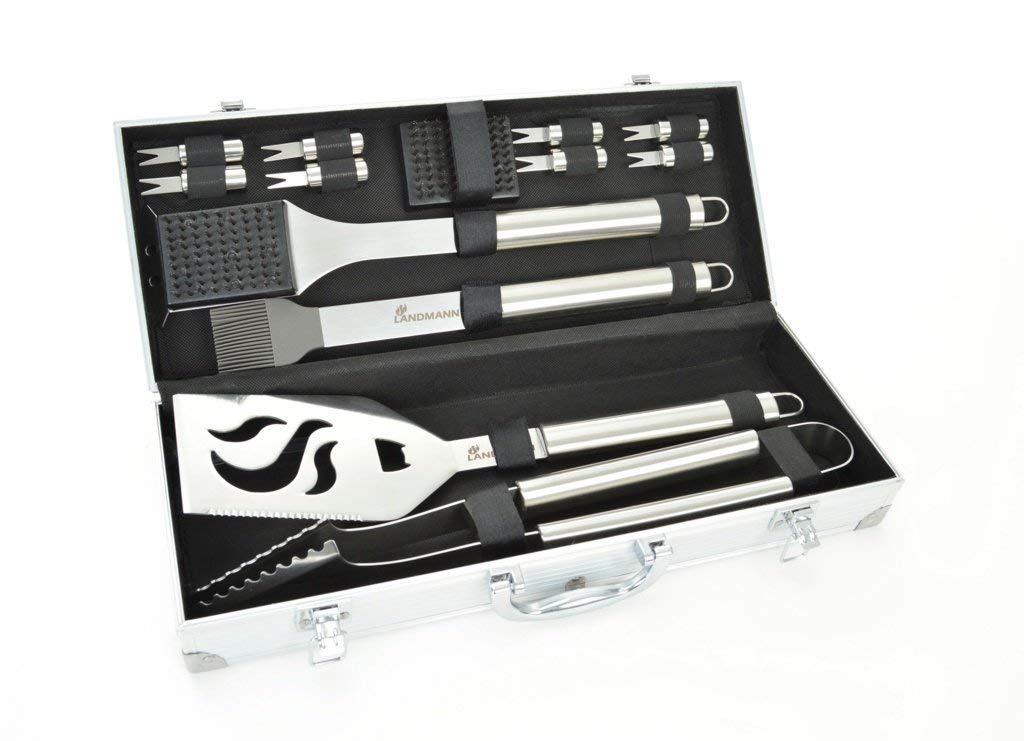 Landmann 13399 Stainless Steel Tool Set (13-Piece)