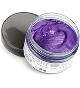Permotary Hair Color Wax Styling Cream Mud, Temporary Hair Dye Wax Great for Party, Cosplay, Hall...