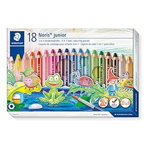 Staedtler Buddy Jumbo Water Colour Pencil Set – Pack of 18