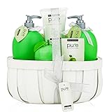 Pure! Rachelle Parker Luxury Spa Basket- Lush Bath & Body Treats to Hydrate Naturally! Best Mothers Day Gift Sale!!