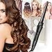 6 in 1 Hair Curling Wand and Curling Iron Set with 6 Interchangeable Ceramic Barrels and Heat Resistant Glove(Black), 0.35-1 1/4 Inch Hair Curler for Mother’s Day Gifts by Duomishuthumb 3
