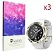 Suunto Spartan Trainer Wrist HR Screen Protector, Lamshaw 9H Tempered Glass Screen Protector for Suunto Spartan Trainer Wrist HR (3 pack)