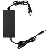 12V 5A Power Supply, Waysse AC DC Adapter, Converter 100-240V to 12 Volt 5 Amp Transformer 5.5x2.1mm Plug for LED Strip Light DVR NVR Security Cameras System