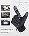 Anqier Winter Sports Gloves,Touchscreen Warm Windproof Thermal Gloves Outdoor Cycling Driving Running Skiing Gloves for Men Women