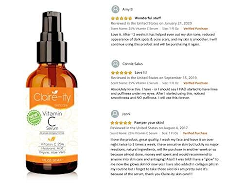 claire's vitamin c serum