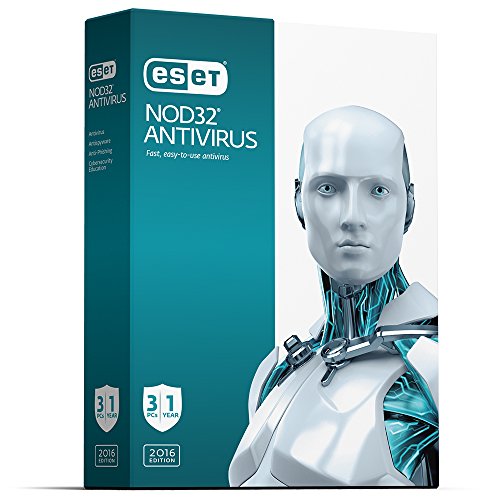 ESET NOD32 Antivirus 3U 1Y 2016