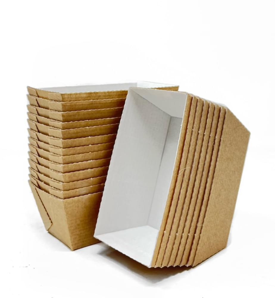 Bakery Direct Mini Loaf Card Bake-in Disposable Paper (100)