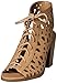 Soda Women's Zuba Cutout Lace Up Bootie