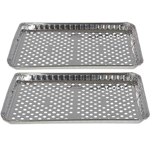 Foil Disposable Grill Topper Trays, 2ct. Packs 15 1/2 X 10 3/8 (5
