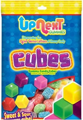 UpNext Gummy Candy Cubes, 4 Ounce -- 12 per case.