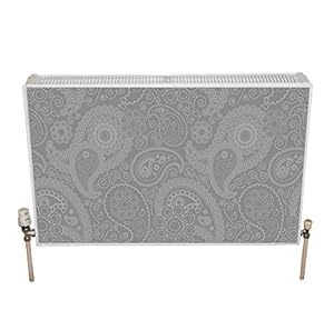 Radwraps Swirl Magnetic Radiator Cover - Grey: Amazon.co.uk: DIY & Tools
