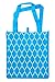 ReBagMe (TM) Set of 10 Large Reusable Grocery Bag Totes (10, Blue)