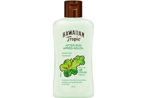 Hawaiian Tropic Lime Coolada After Sun Moisturizing Lotion with Shea & Cocoa Butter, Trial & Travel Size, 59mL