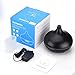 VicTsing 300ml Aromatherapy Essential Oil Diffuser, Portable Imitation Ultrasonic Diffusers with 7 Color LED lights for Home Office Baby(Black)