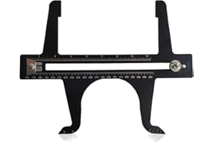 UCELICE Drum Brake Measuring Tool,Dual Scale Combination6.5-14.25 Inch (160-360mm) Brake Resetting Gauge,Fit for Adjusting or Installing Rear Drum Brake Pad, Rotor and Parking