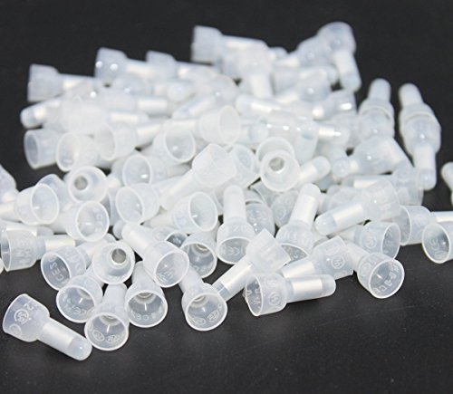 Rextin 1000pcs Transparent CE2 Protective Closed End Wire Crimp Connector Cap (1000pcs) - Thumbnail 6
