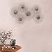 Asense Flower Starburst Metal Wall Art Sculptures Home Decor Life Decoration