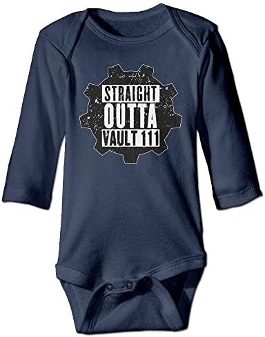 Straight Outta Vault 111 Baby Boys Girls Long-sleeve Romper Jumpsuit