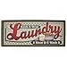 USTIDE Laundry Room Rug, Laundry Mat Floor Runner Carpet Loads of Fun Rug,20''x48''